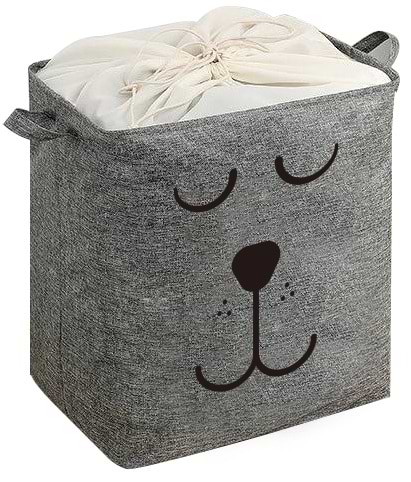 Корзина для зберігання Idea Home 45x30x45 см (LY-01 квад. ткан. з/кр Puppy) - Фото 1