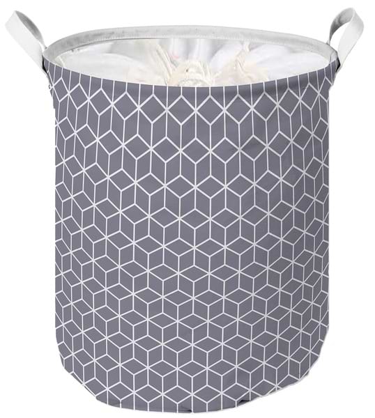 Корзина для зберігання Idea Home 40х50 см (LY-04 круг. ткан. з/кр Prism) - Фото 1