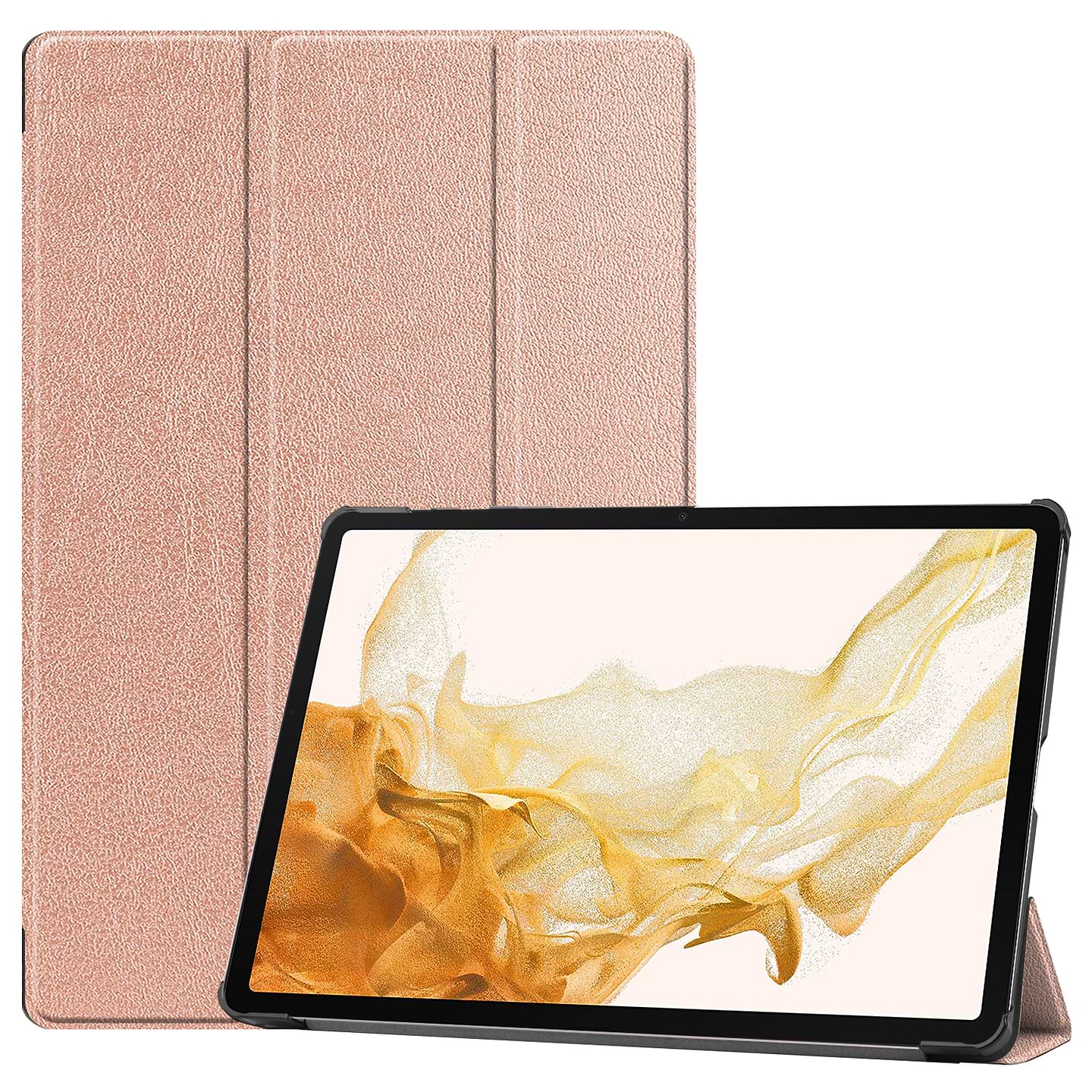 Чохол для планшету BeCover Smart Case for Samsung Galaxy Tab S10 Plus (SM-X820/SM-X826) 12.4" Rose Gold (712240) - Фото 1