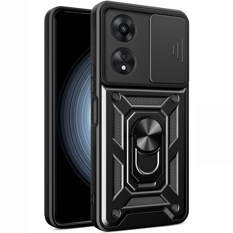 Чехол для смартфона BeCover Military for Oppo A58 4G Black (710713) - Фото 1