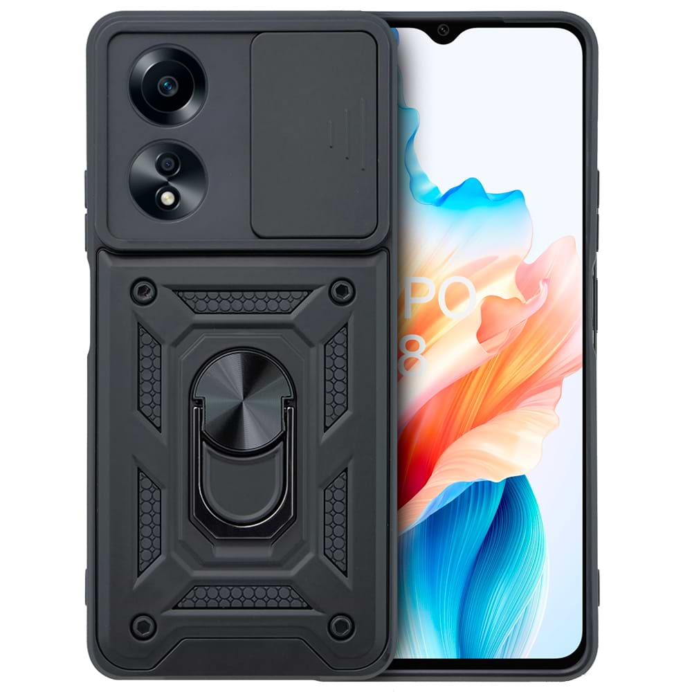 Чохол для смартфону BeCover Military for Oppo A38 Black (710714) - Фото 1