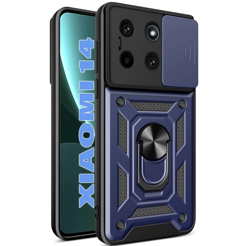 Чехол для смартфона BeCover Military for Xiaomi 14 5G Blue (710798) - Фото 1