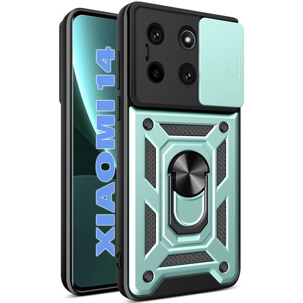 Чехол для смартфона BeCover Military for Xiaomi 14 5G Dark Green (710799) - Фото 1