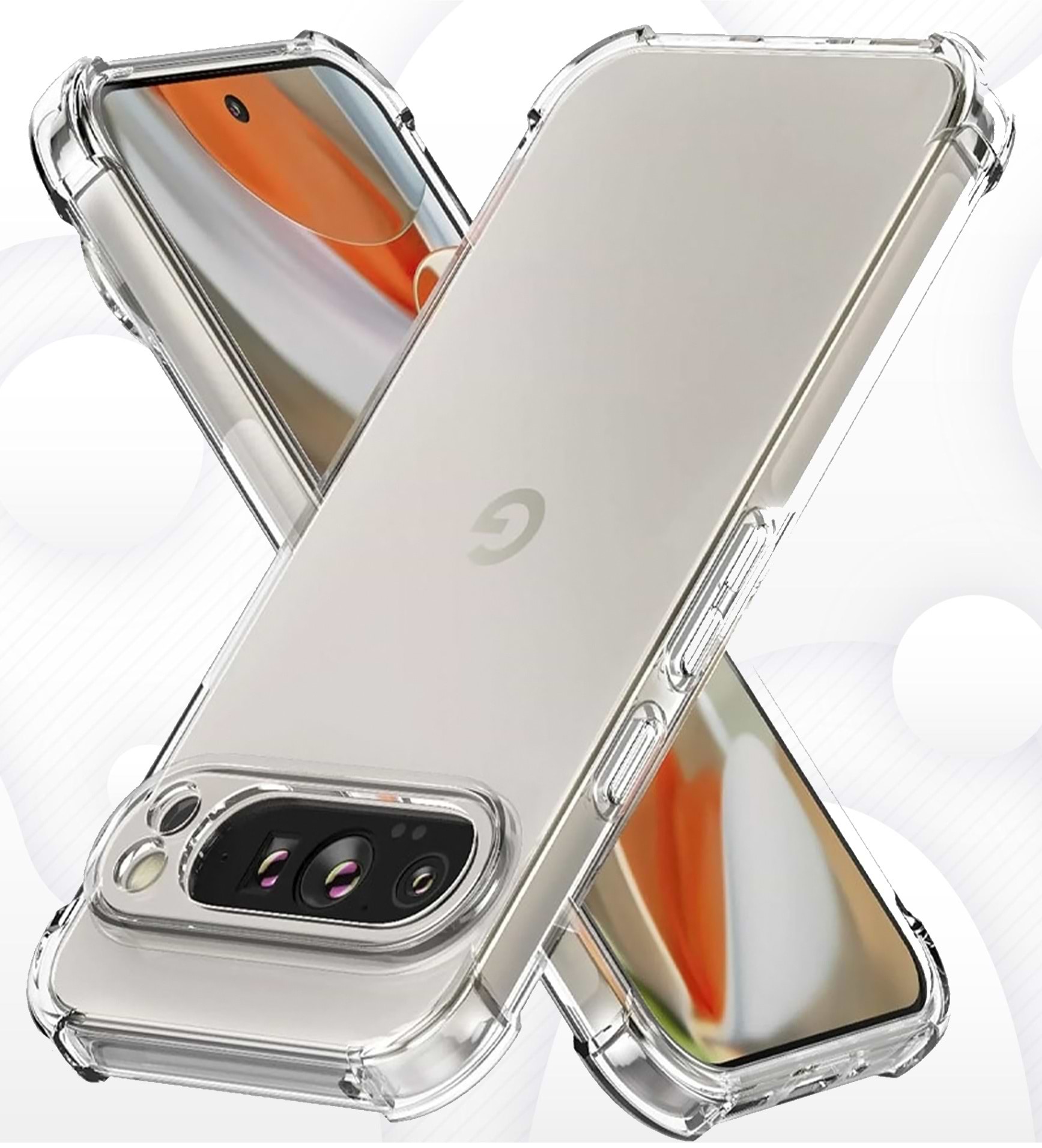 Чехол для смартфона BeCover Anti-Shock for Google Pixel 9 Pro XL Clear (712139) - Фото 1