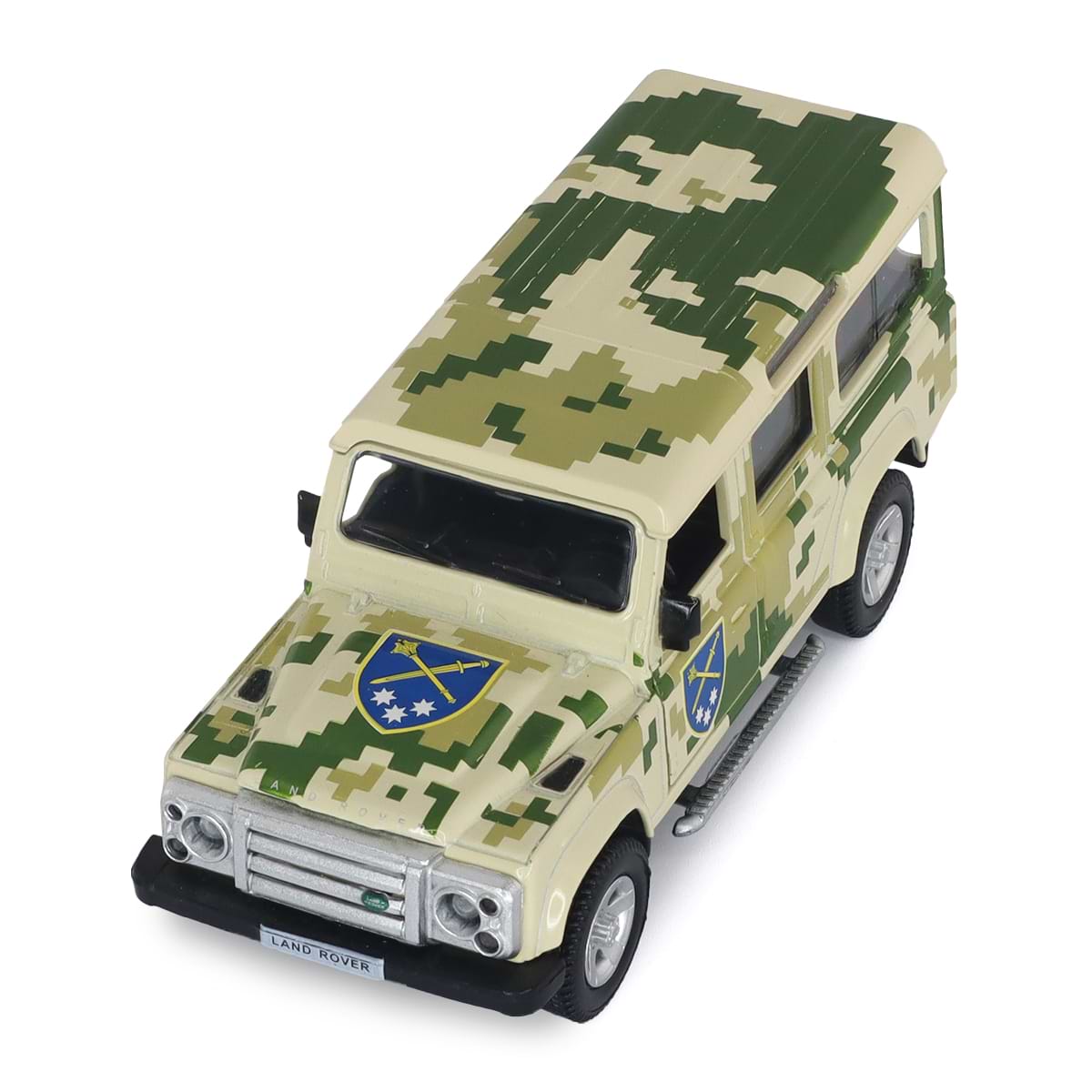 Наземная военная техника TechnoDrive Шевроны Героев – LAND ROVER DEFENDER – ОК ВОСТОК (250396UM)