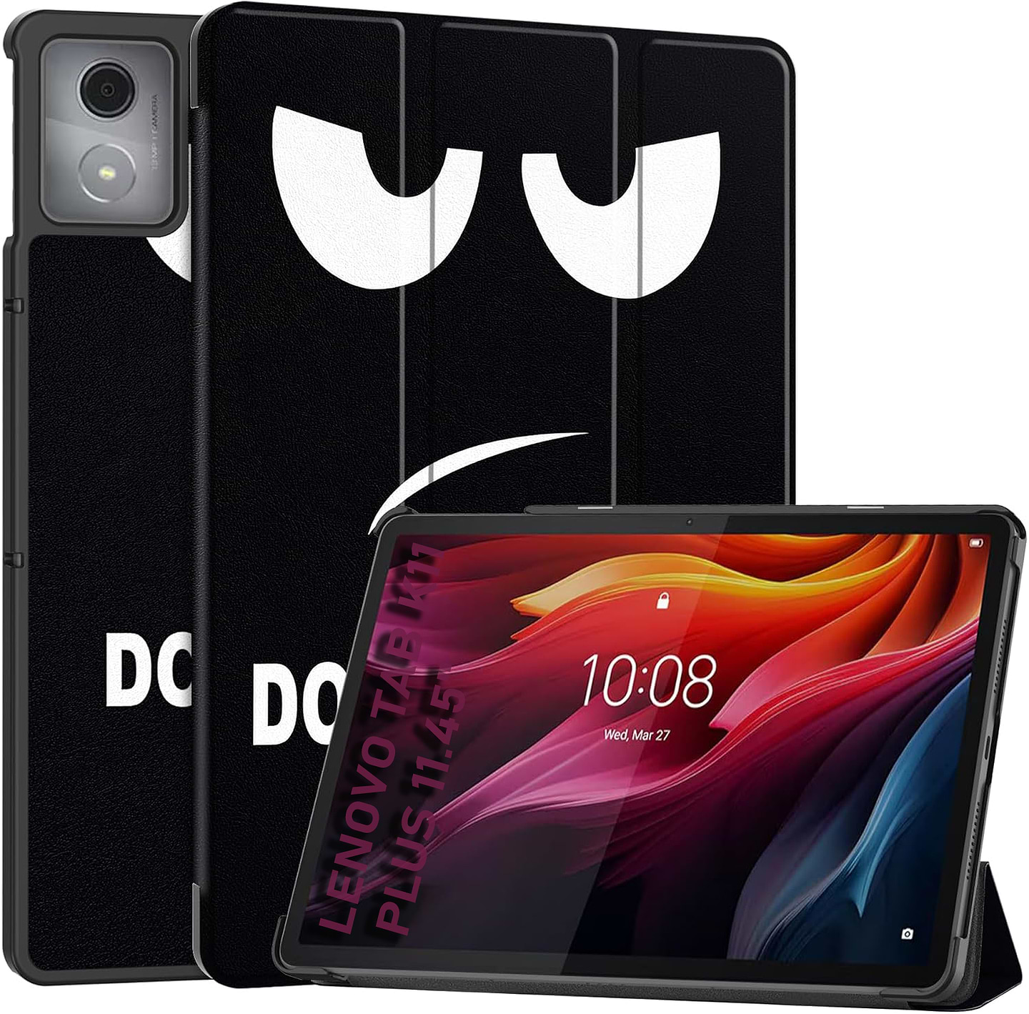 Чохол для планшету BeCover Smart Case for Lenovo Tab K11 Plus TB-352F 11.45" Don't Touch (711855) - Фото 1