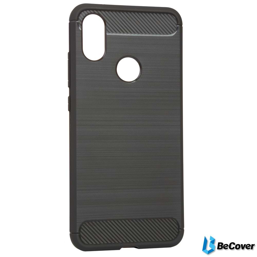 Чехол для смартфона BeCover Carbon Series for Xiaomi Redmi Note 6 Pro Gray (702793) - Фото 1