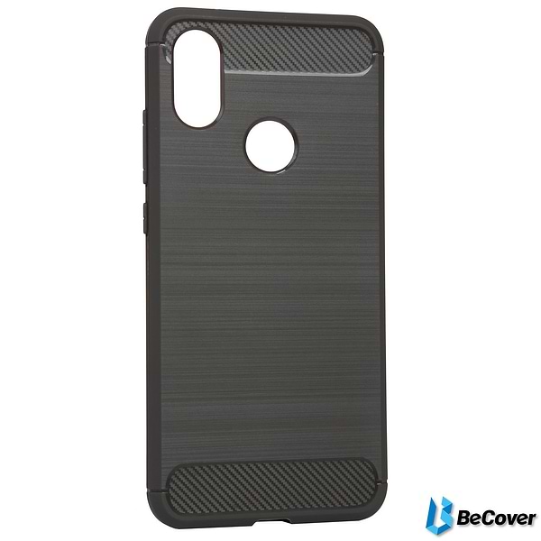 Фото - Чехол для смартфона BeCover Carbon Series for Xiaomi Redmi Note 6 Pro Gray (702793)