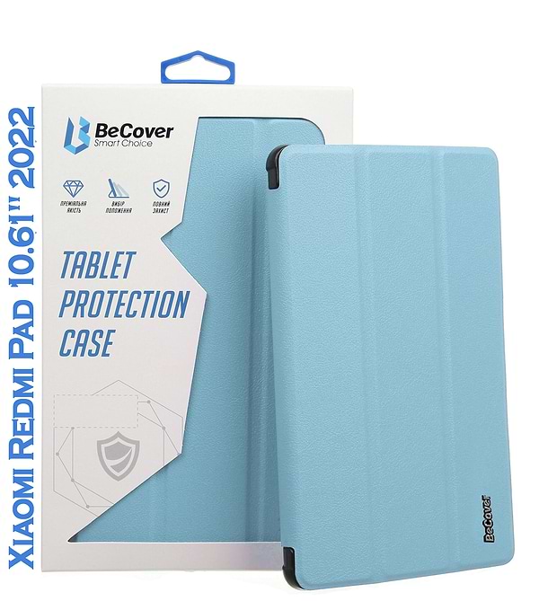 Фото - Чехол для планшета BeCover Smart Case for Xiaomi Redmi Pad 10.61'' 2022 Light Blue (708726) Фото - Чехол для планшета BeCover Smart Case for Xiaomi Redmi Pad 10.61'' 2022 Light Blue (708726)