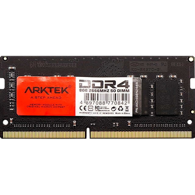 Память DDR Arktek DDR4 8GB 2666 CL19 1.2v(AKD4S8N2666)