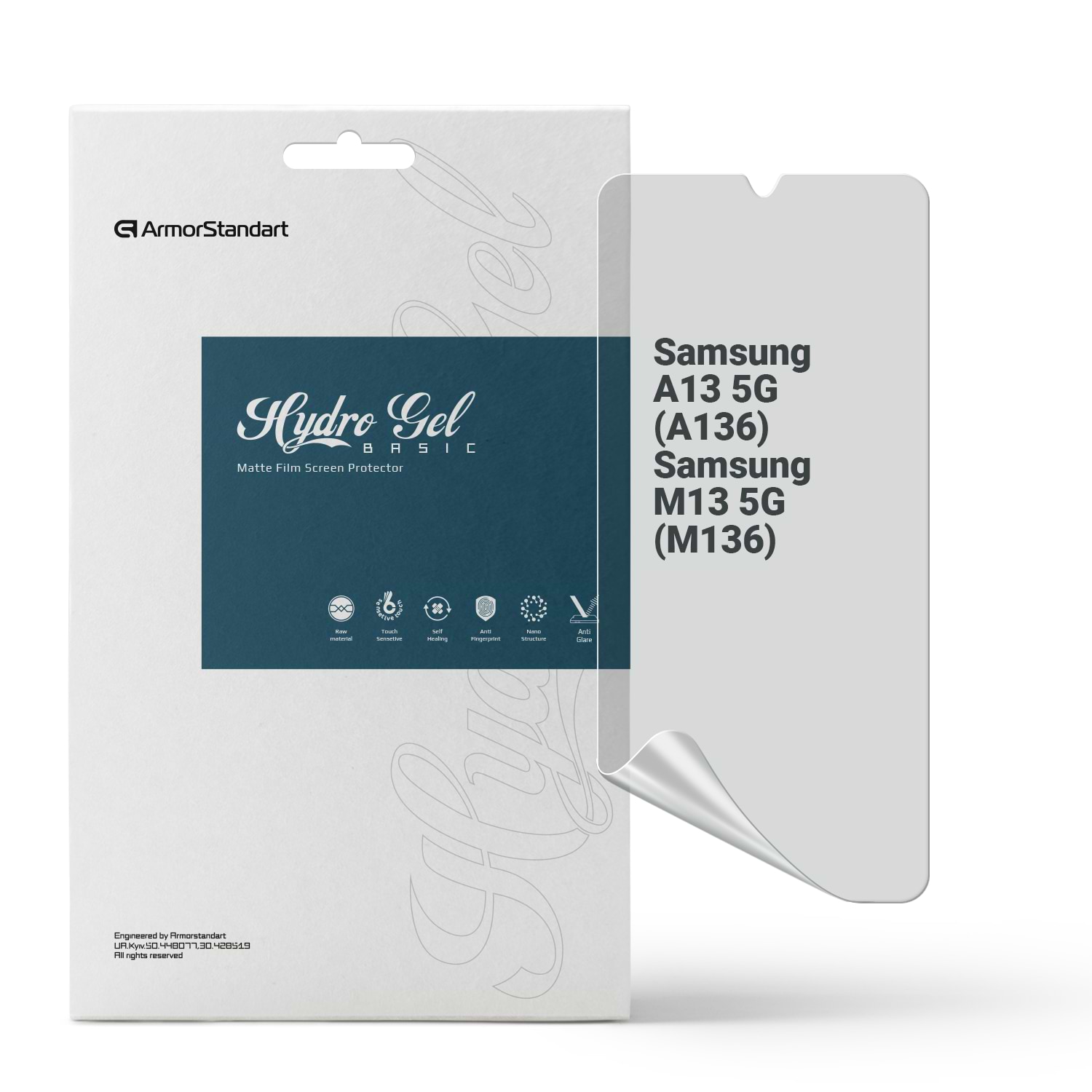 Захисна плівка для смартфону Armorstandart Matte for Samsung A13 5G (A136)/M13 5G (M136) (ARM63210)