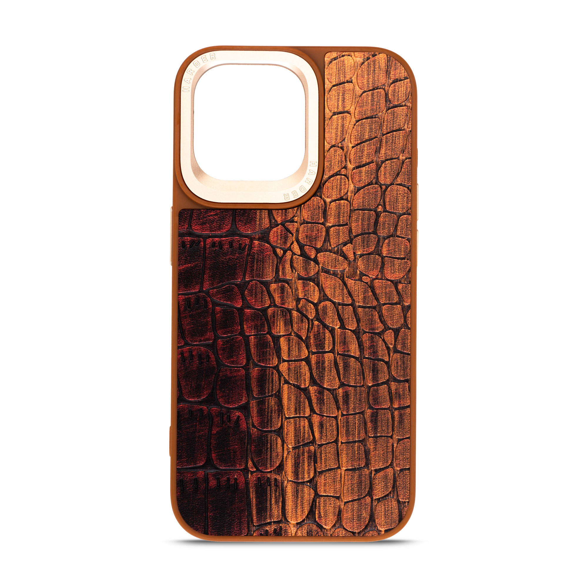 Чехол для смартфона Harder Glamorous Croco for Apple iPhone 15 Pro Max Magma (ARM76768) - Фото 1