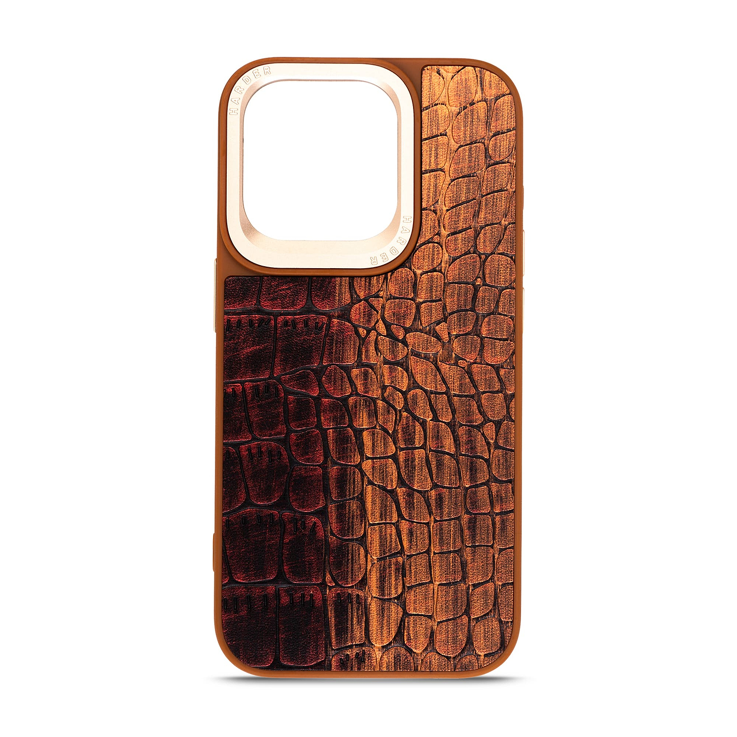 Чехол для смартфона Harder Glamorous Croco for Apple iPhone 14 Pro Magma (ARM76772) - Фото 1
