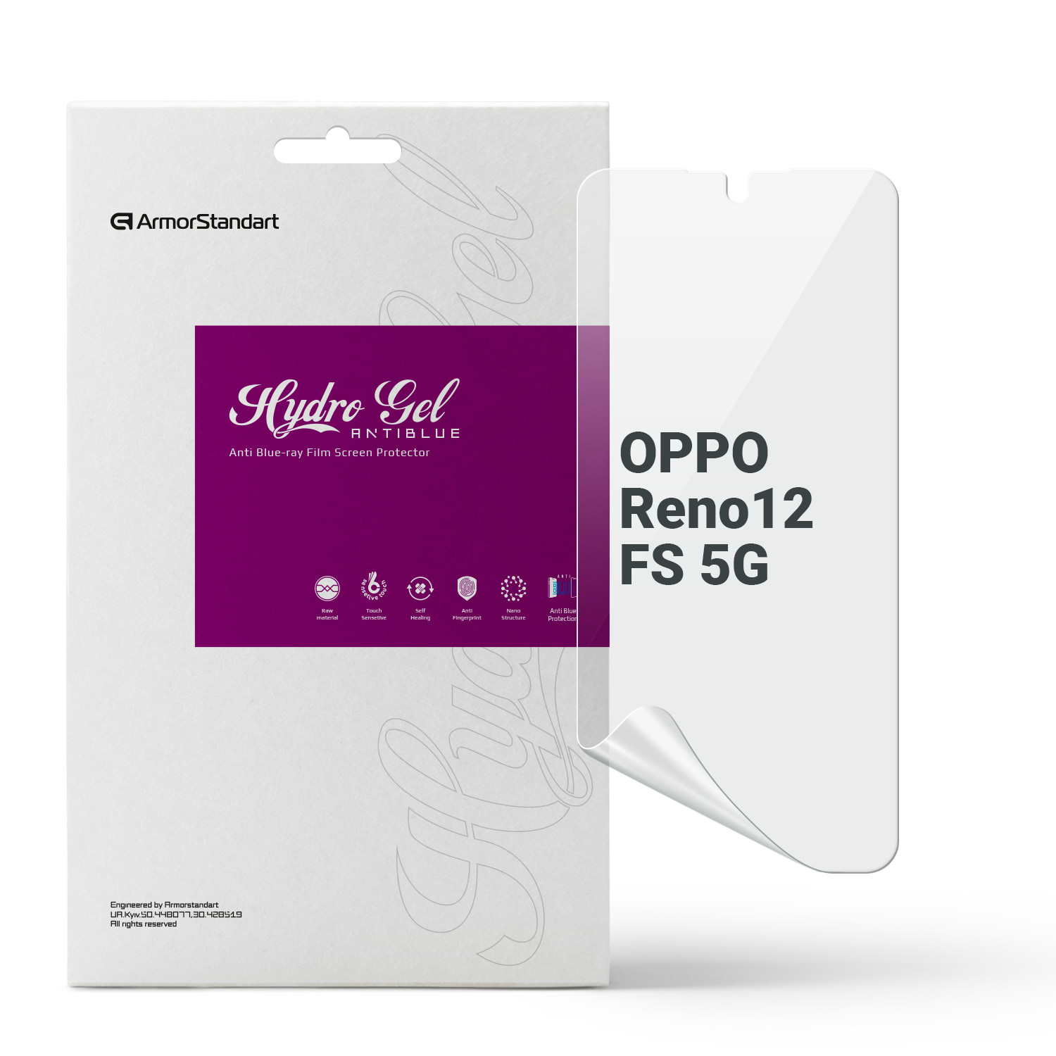 Захисна плівка для смартфону Armorstandart Anti-Blue for OPPO Reno12 FS 5G (ARM80054)
