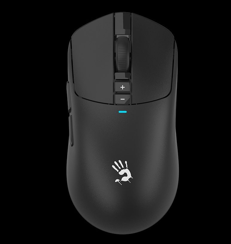 Мышь беспроводная игровая Bloody R72 Pro Black - Фото 1