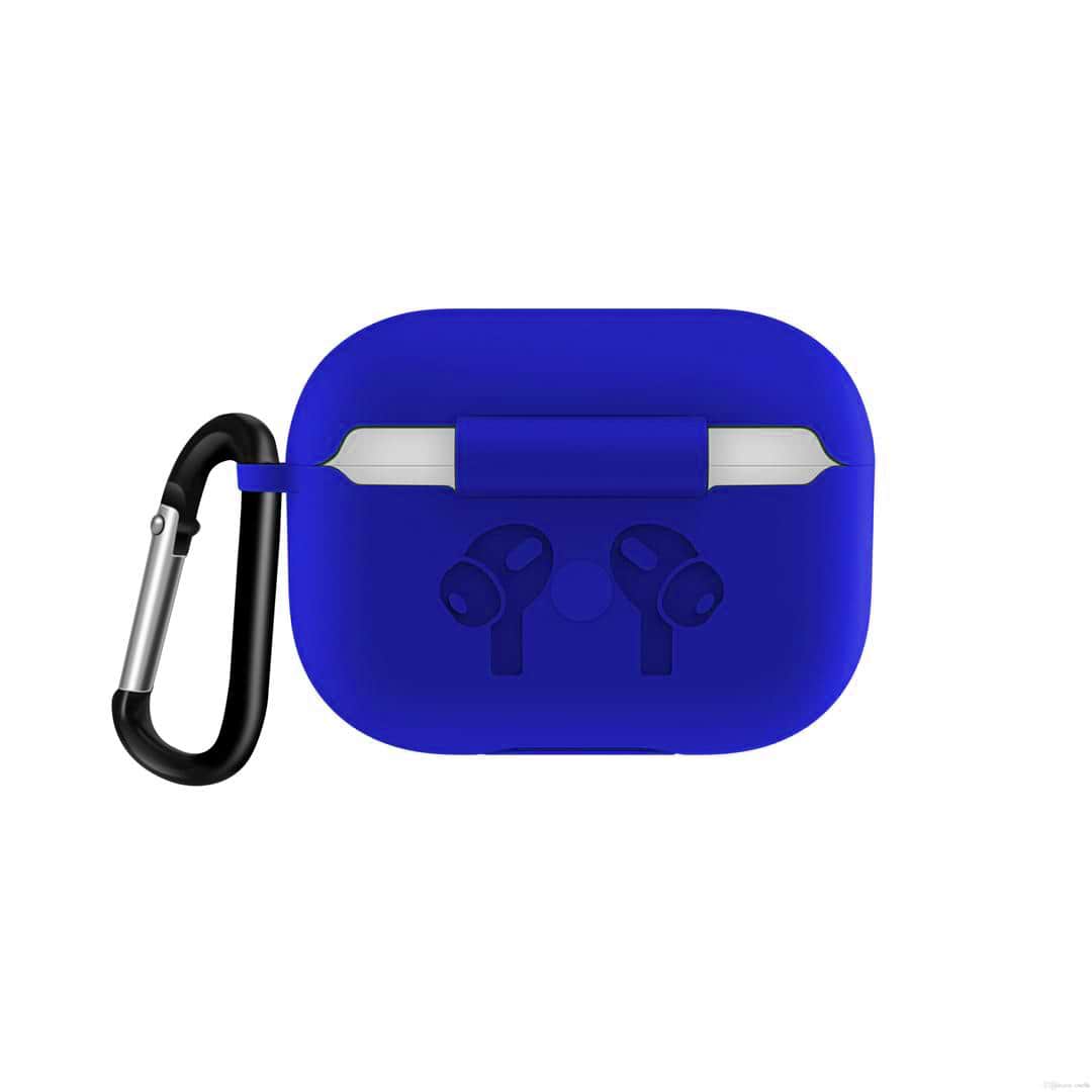 Чехол для наушников BeCover Silicon Protection for Apple AirPods Pro Blue (704494)