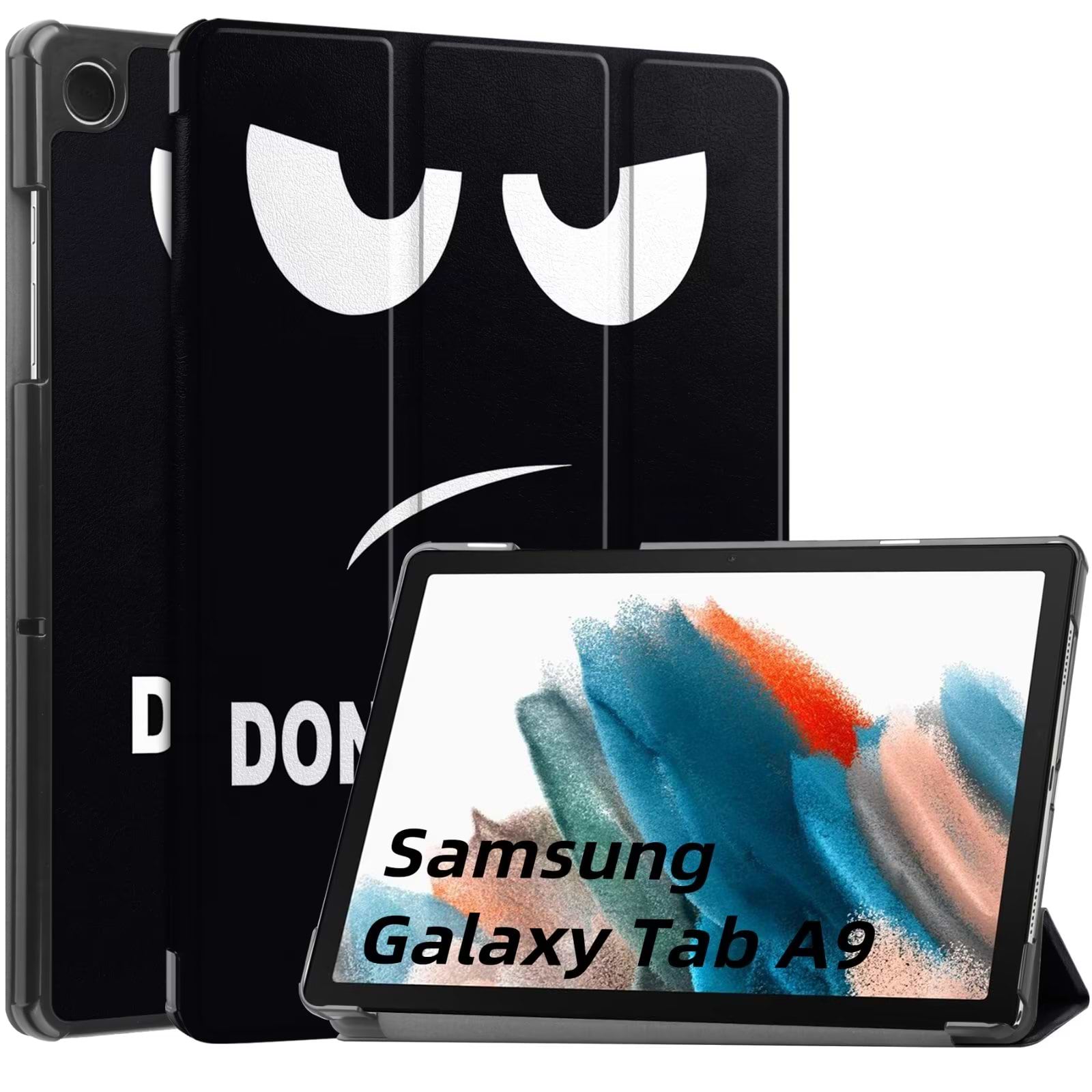 Чехол для планшета BeCover Smart Case for Samsung Galaxy Tab A9 SM-X115 8.7" Don't Touch (709913) - Фото 1