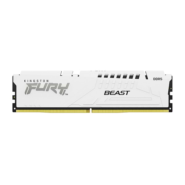 Фото - Память DDR Kingston FURY Beast White 16GB 6400 DDR5 (KF564C32BW-16)