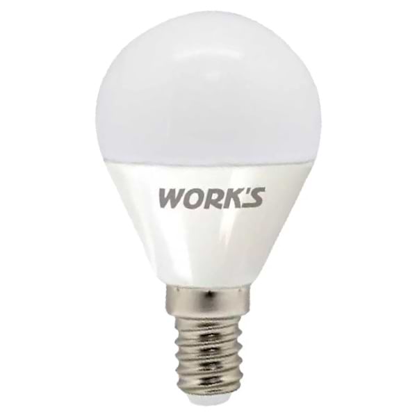 Лампочка светодиодная Works Long-Life 2.0 G45-7W-3K-E14