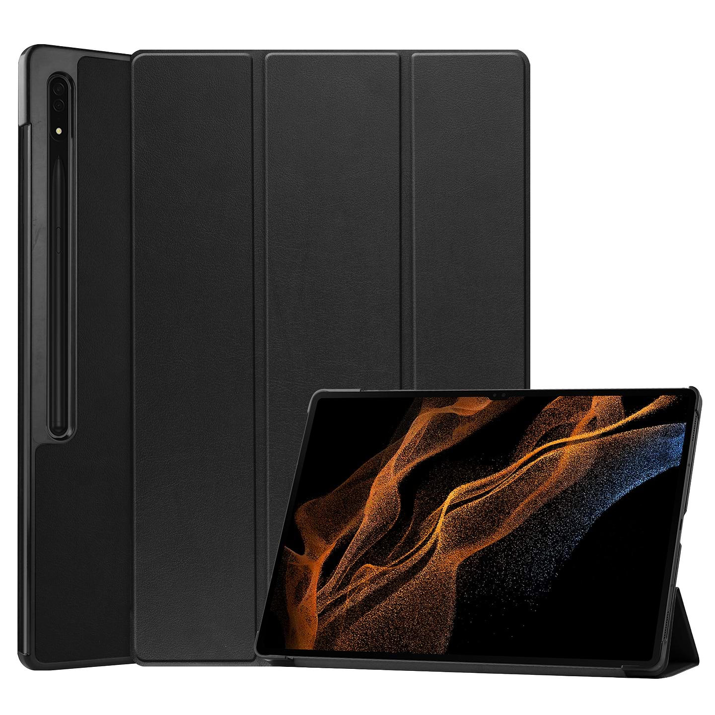 Чехол для планшета BeCover Smart Case for Samsung Galaxy Tab S10 Ultra (SM-X920/SM-X926) 14.6" Black (712228) - Фото 1
