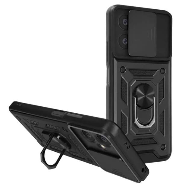 Чехол для смартфона BeCover Military for Xiaomi Redmi 12 Black (710009) - Фото 1