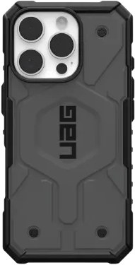 Чехол для смартфона UAG for iPhone 16 Pro, Pathfinder Magsafe, Silver (114468113333) - Фото 1
