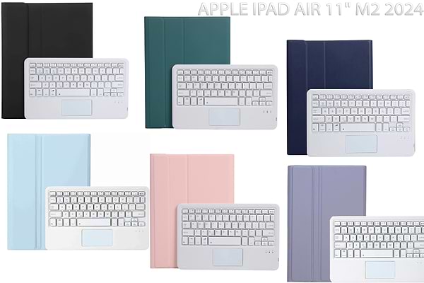 Фото - Чехол-клавиатура для планшета BeCover  с беспроводной клавиатурой (TouchPad) для Apple iPad Air 11" M2/M3 (2024/2025) Black (712595)