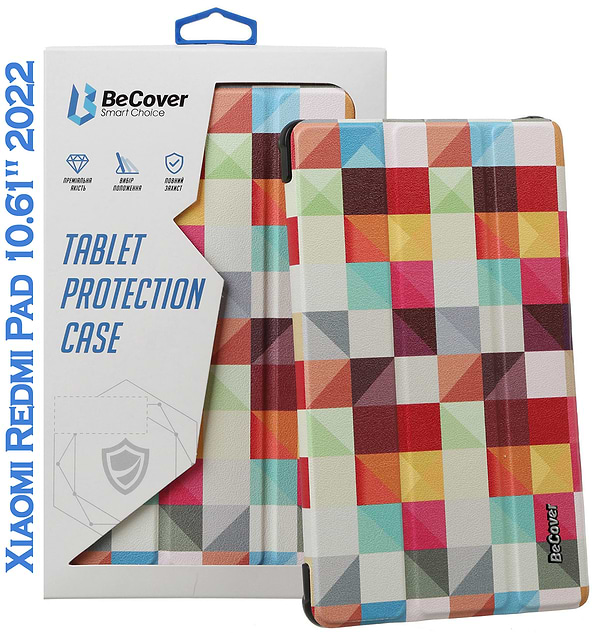 Фото - Чохол для планшета BeCover Smart Case for Xiaomi Redmi Pad 10.61'' 2022 Square (708737)