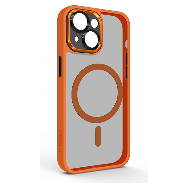 Фото - Чехол для смартфона Armorstandart Unit MagSafe SE for Apple iPhone 13 Orange Black (ARM75377)