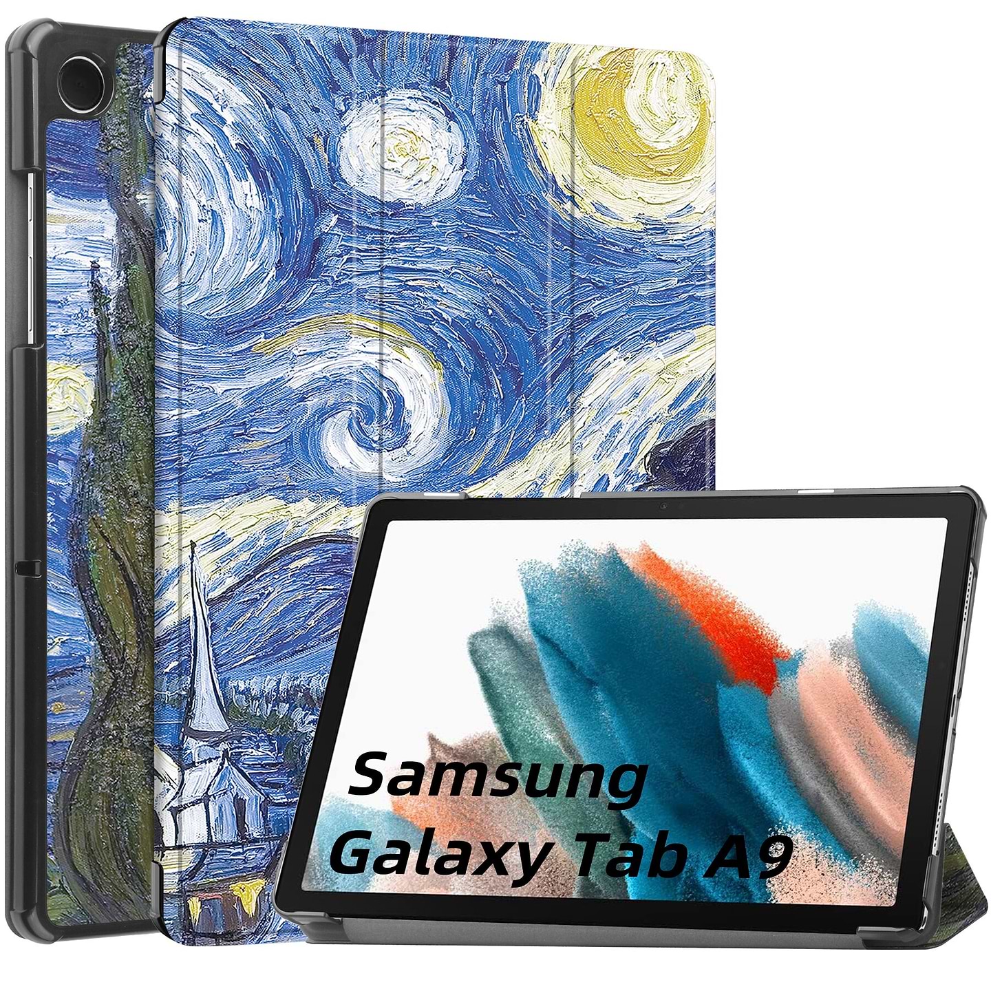 Купити Чохол для планшету BeCover Smart Case for Samsung Galaxy Tab A9 SM-X115 8.7" Night (709920) - Фото 1 Чохол для планшету BeCover Smart Case for Samsung Galaxy Tab A9 SM-X115 8.7" Night (709920) - Фото 1