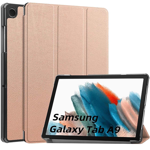 Фото - Чохол для планшету BeCover Smart Case for Samsung Galaxy Tab A9 SM-X115 8.7" Rose Gold (709910)