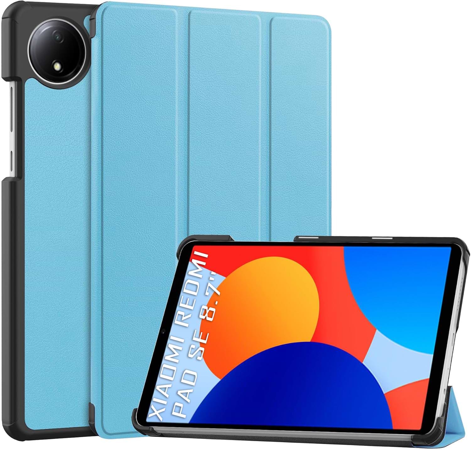 Чехол для планшета BeCover Smart Case for Xiaomi Redmi Pad SE 8.7'' Light Blue (711914) - Фото 1