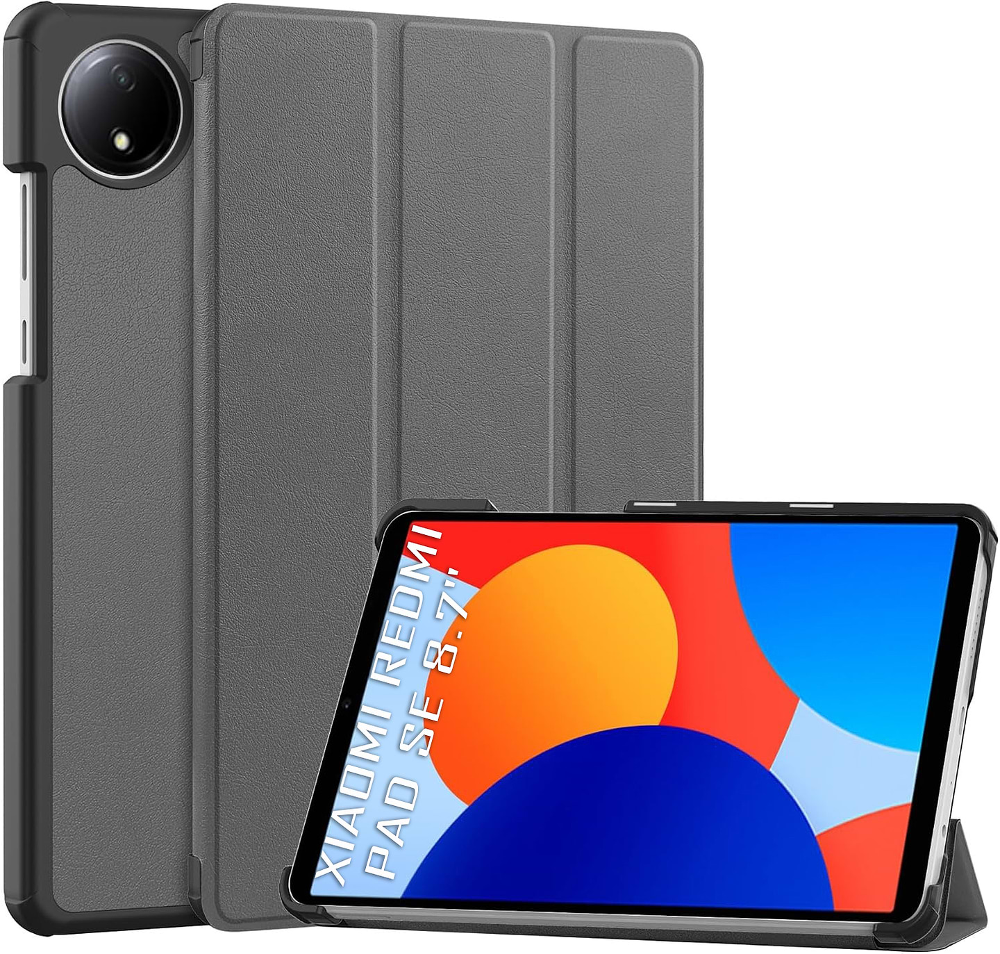 Чохол для планшета BeCover Smart Case for Xiaomi Redmi Pad SE 8.7'' Gray (711907) - Фото 1