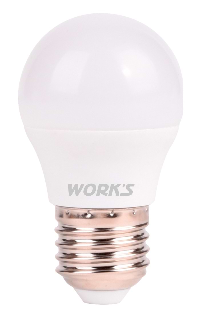 Лампочка светодиодная Works Long-Life 2.0 G45-5W-3K-E27