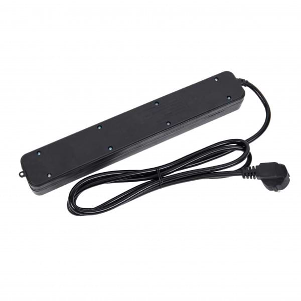 Фото - Мережевий фільтр Ultra SSB6-5 (6 роз.,5 м) чорний