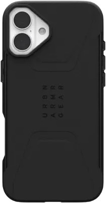 Чехол для смартфона UAG for iPhone 16 Plus, Civilian Magsafe, Black (114443114040) - Фото 1