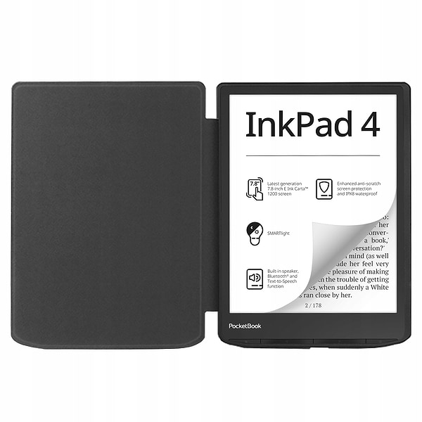 Фото - Чохол для електронної книги BeCover Smart Case for PocketBook 743G InkPad 4/InkPad Color 2/InkPad Color 3 (7.8'') Black (710066)