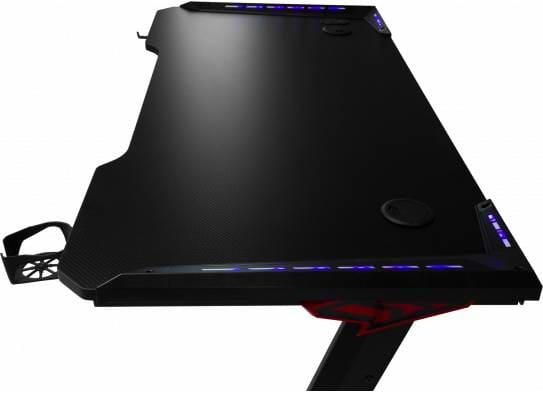 Фото - Стіл комп'ютерний GT Racer T-1212 (120x60x73) Black