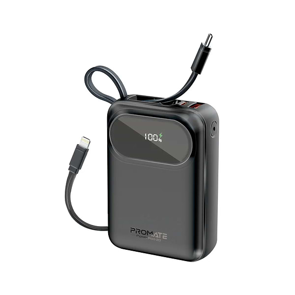 Фото - Батарея мобільна Promate 20000mAh (powerpod-20.black)