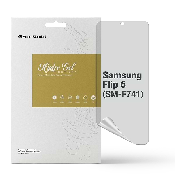 Фото - Захисна плівка для смартфону Armorstandart Anti-spy for Samsung Flip 6 (SM-F741) (ARM79591)