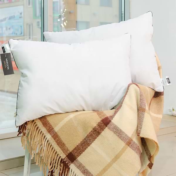 Фото - Подушка стандартная MirSon №1545 Royal Light Eco-Soft 60х60 см (2200005064986)