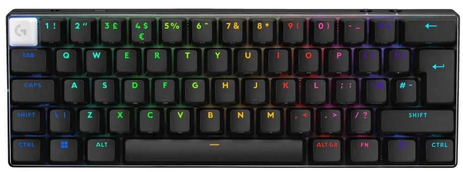 Клавиатура беспроводная игровая Logitech G Pro X 60 LightSpeed Black (920-011911) - Фото 1