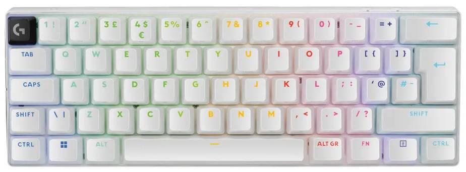Фото - Клавиатура беспроводная игровая Logitech G Pro X 60 LightSpeed White (920-011930)