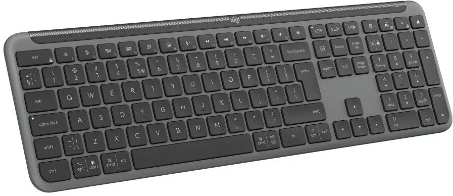 Клавиатура беспроводная Logitech Signature Slim Wireless Keyboard K950 Graphite (920-012465) - Фото 1