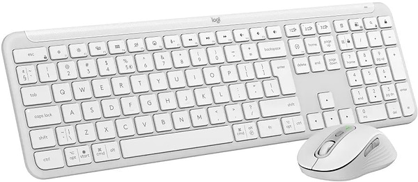 Фото - Клавіатура + миша бездротова Logitech Signature Slim Combo MK950 White (920-012491)