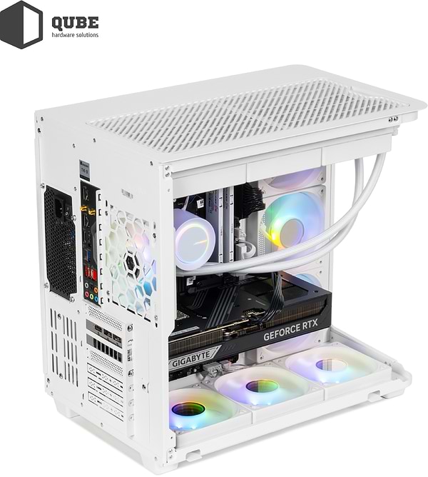 Фото - Системний блок QUBE QB Core Ultra 9 285KF RTX 5080 16GB TK3W 9620 (CoreUltra9285KFRTX508016GBTK3W9620)