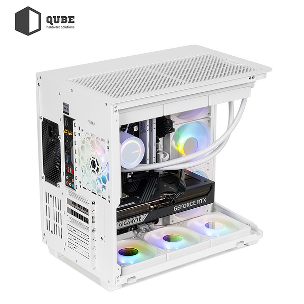 Фото - Системний блок QUBE QB Ryzen 9 9950X RTX 5070 12GB TK3W 321010Win (Ryzen99950XRTX507012GBTK3W321010Win)