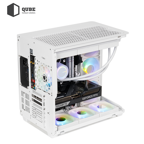 Фото - Системный блок QUBE QB Ryzen 7 9800X3D RTX 5090 32GB TK3W 641010Win (Ryzen79800X3DRTX509032GBTK3W641010Win)