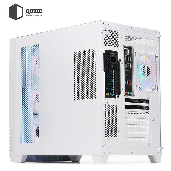 Фото - Системный блок QUBE QB Ryzen 7 7700 RTX 5070 Ti 16GB MRGw 322020 (Ryzen77700RTX5070TI16GBMRGw322020)
