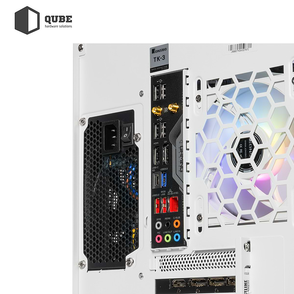 Фото - Системний блок QUBE QB Ryzen 9 9950X RTX 5070 12GB TK3W 321010Win (Ryzen99950XRTX507012GBTK3W321010Win)